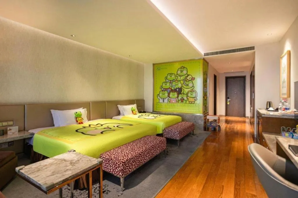 Bed in Fliport Hotel Zhangzhou Yuanshan