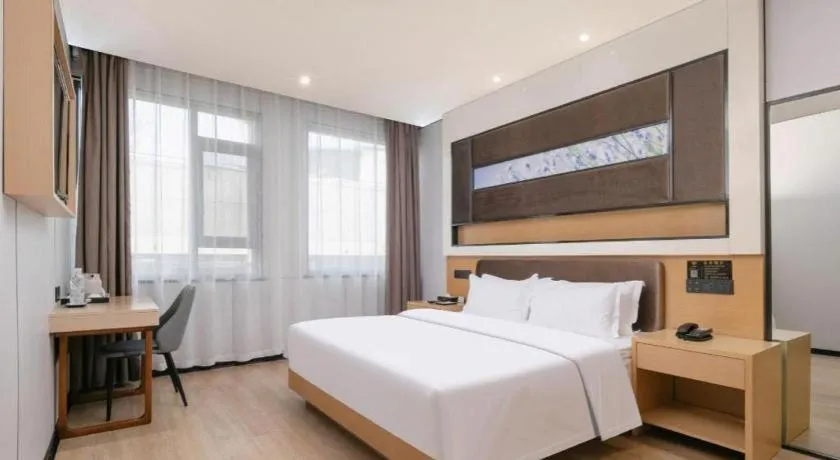 Bed in Lavande Hotel Wuhan Huanghelou Branch