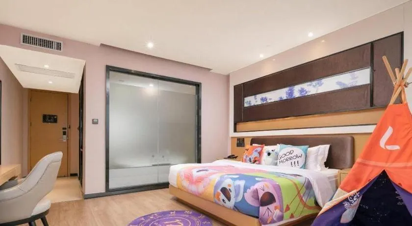 Bed in Lavande Hotel Wuhan Huanghelou Branch