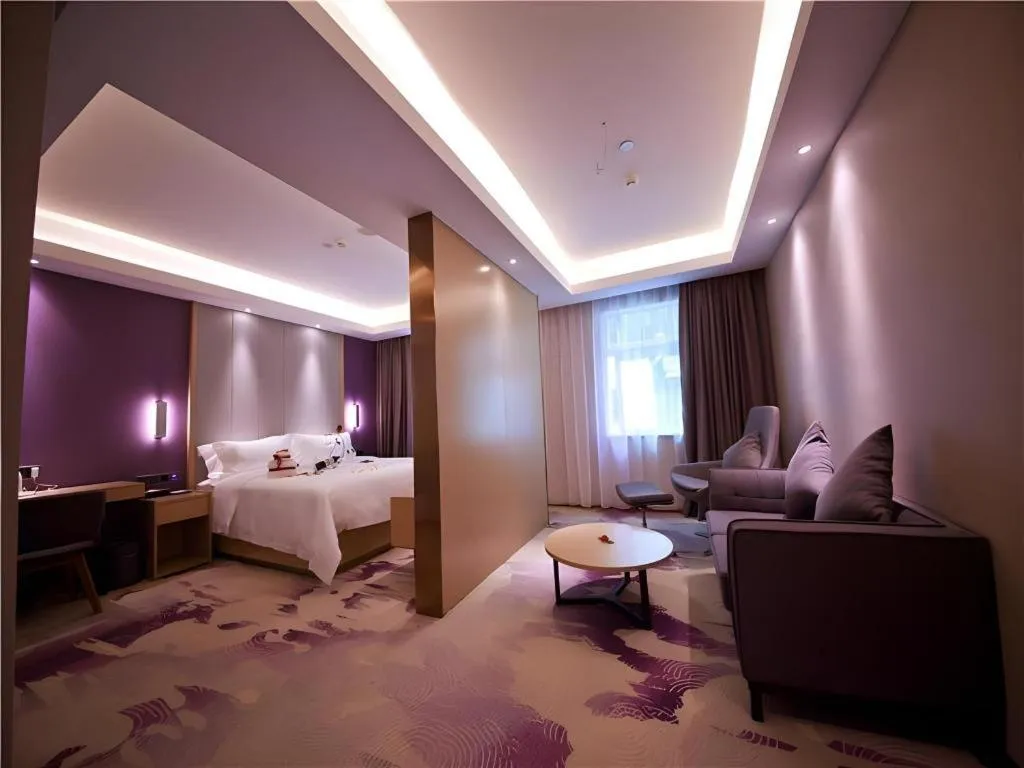Bed in Lavande Hotel Wuhan Huanghelou Branch