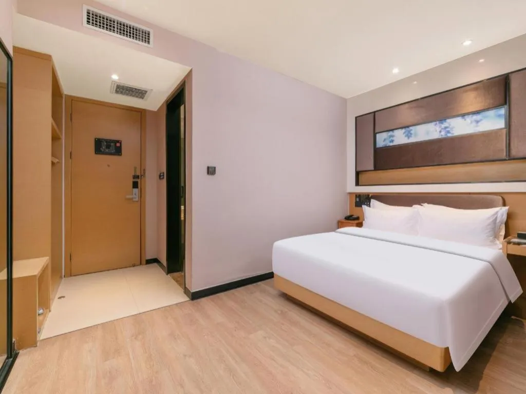 Bed in Lavande Hotel Wuhan Huanghelou Branch