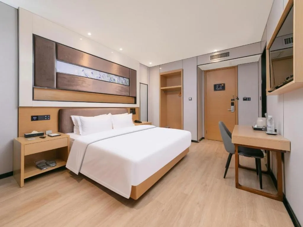 Bed in Lavande Hotel Wuhan Huanghelou Branch