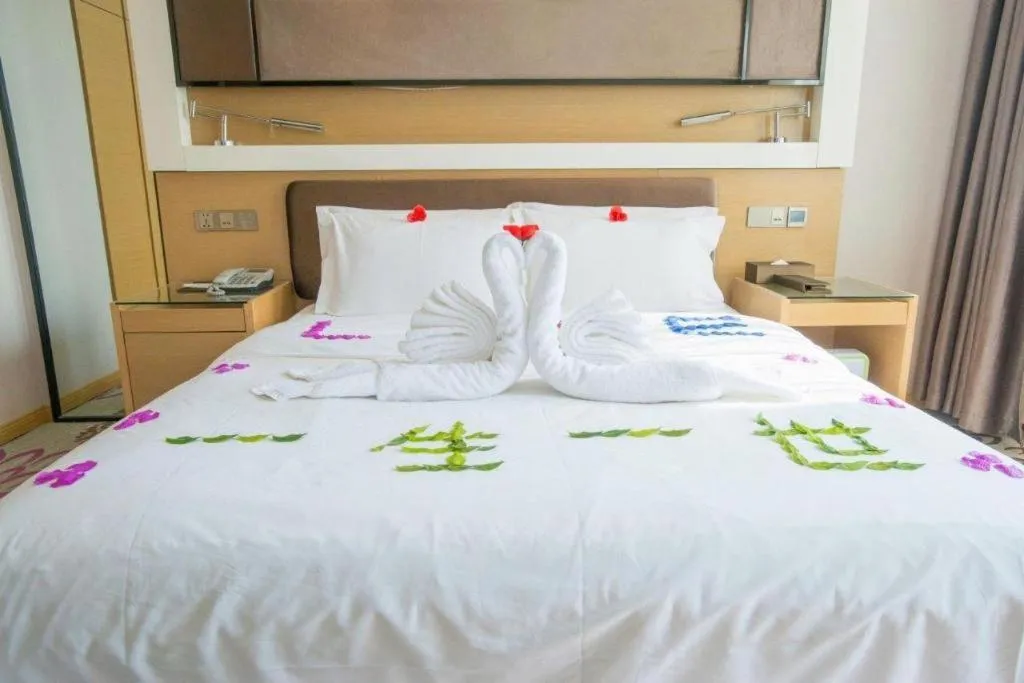 Bed in Lavande Hotel Wuhan Huanghelou Branch