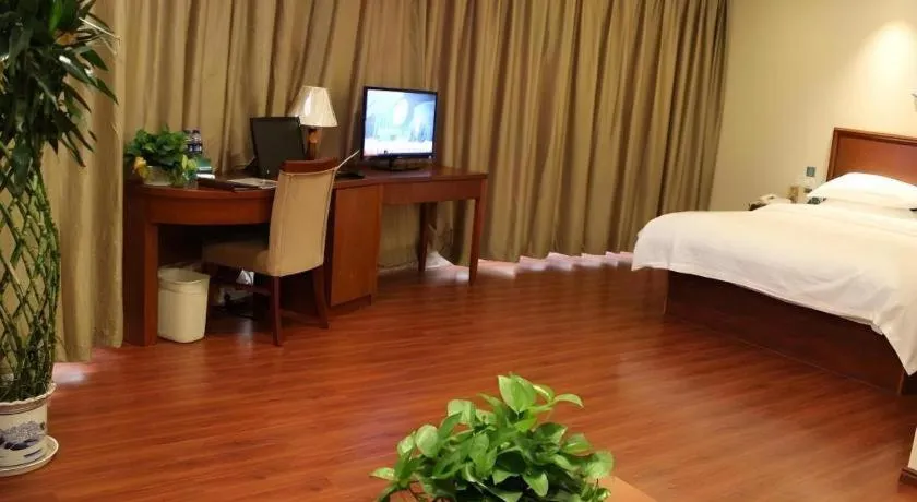 Bed in GreenTree Inn Jiangxi Nanchang XianGYAng Road Lianxi Road Business Hotel