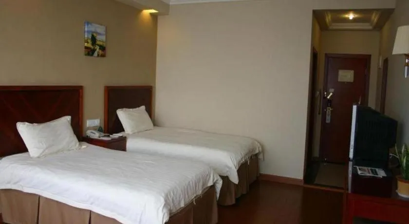 Bed in GreenTree Inn Jiangxi Nanchang XianGYAng Road Lianxi Road Business Hotel
