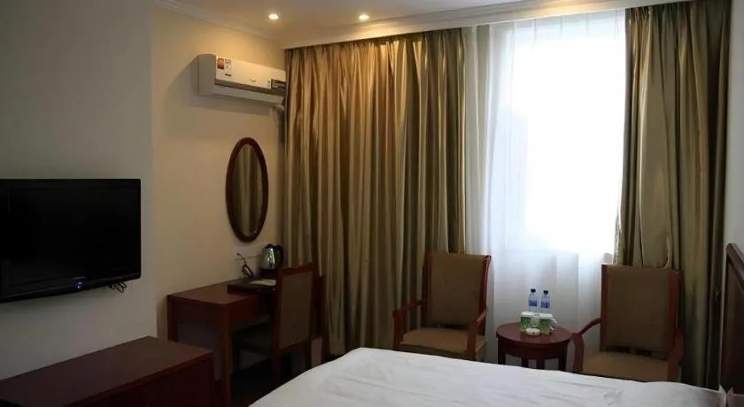 Bed in GreenTree Inn Jiangxi Nanchang XianGYAng Road Lianxi Road Business Hotel