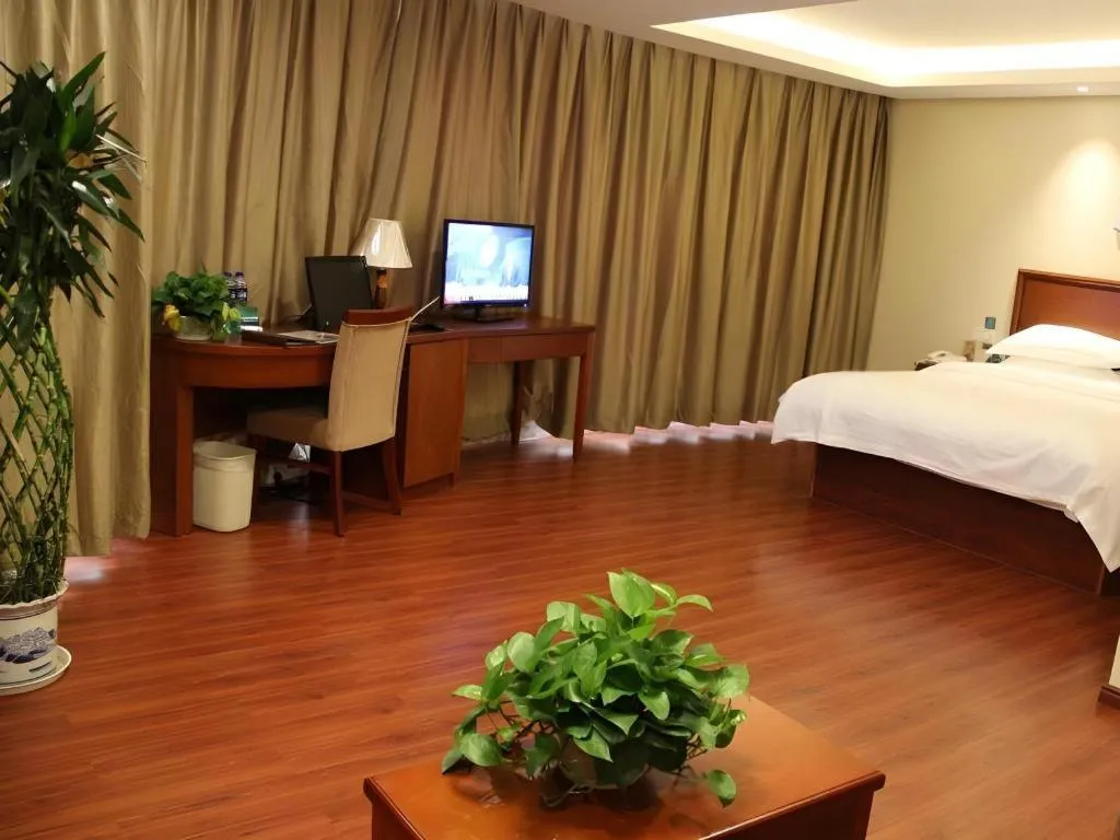 Bed in GreenTree Inn Jiangxi Nanchang XianGYAng Road Lianxi Road Business Hotel