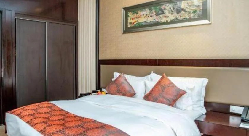 Bed in Hangzhou Xixi Nade Runzeyuan Hotel