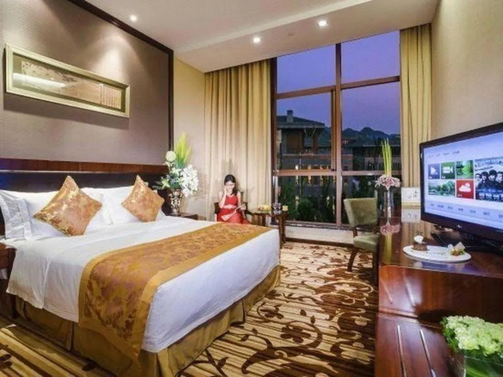 Bed in Hangzhou Xixi Nade Runzeyuan Hotel