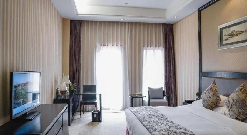 Bed in Hangzhou Xixi Nade Runzeyuan Hotel