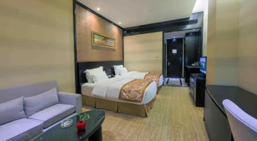 Bed in Hangzhou Xixi Nade Runzeyuan Hotel