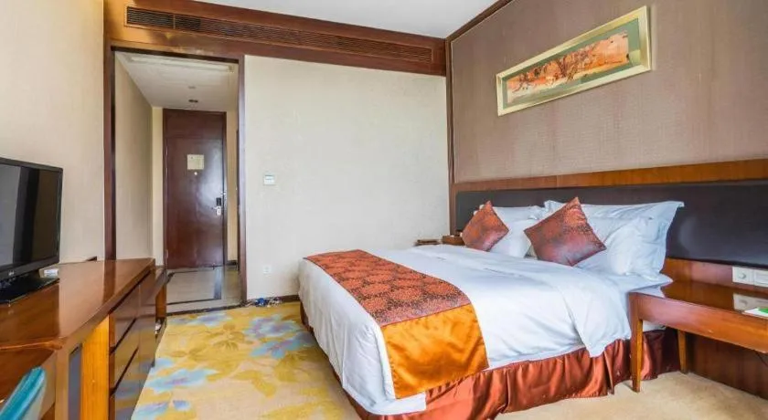 Bed in Hangzhou Xixi Nade Runzeyuan Hotel