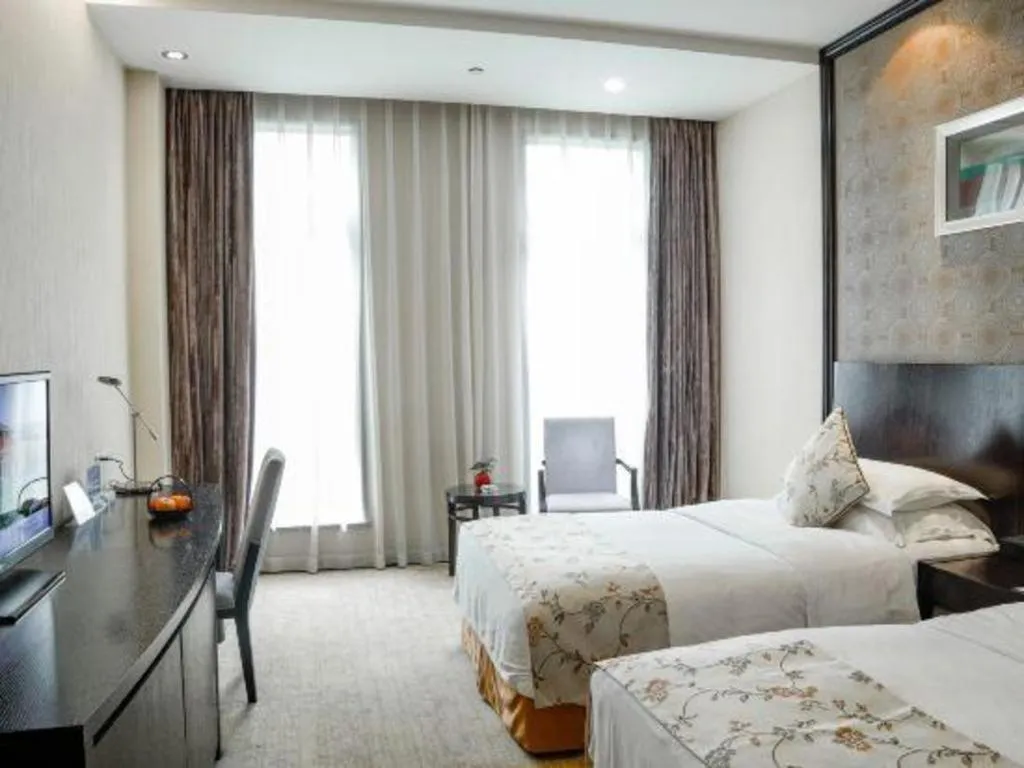 Bed in Hangzhou Xixi Nade Runzeyuan Hotel