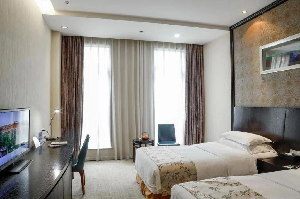 Bed in Hangzhou Xixi Nade Runzeyuan Hotel