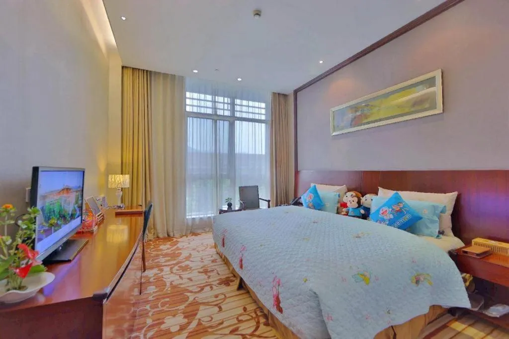 Bed in Hangzhou Xixi Nade Runzeyuan Hotel