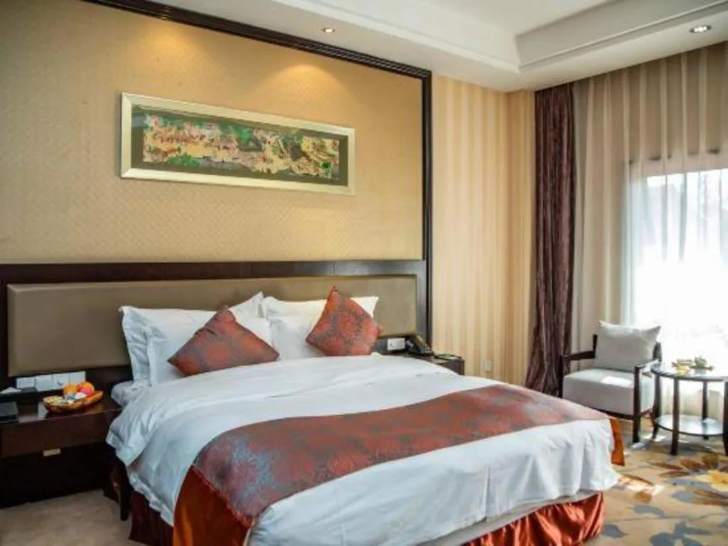 Bed in Hangzhou Xixi Nade Runzeyuan Hotel
