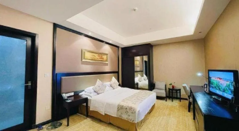 Bed in Hangzhou Xixi Nade Runzeyuan Hotel