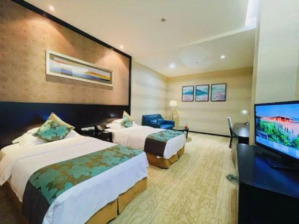 Bed in Hangzhou Xixi Nade Runzeyuan Hotel
