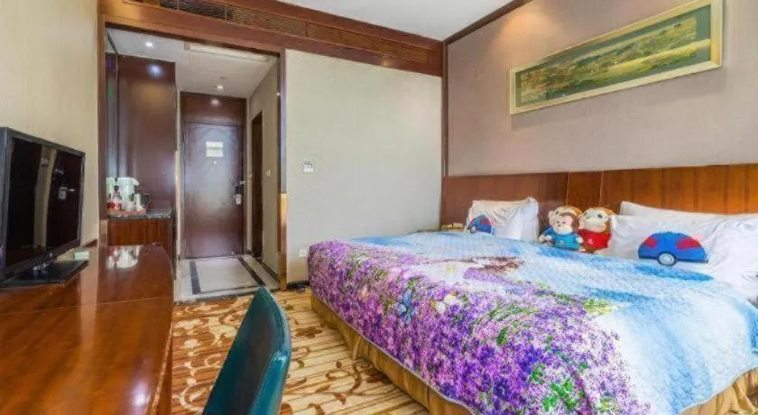 Bed in Hangzhou Xixi Nade Runzeyuan Hotel
