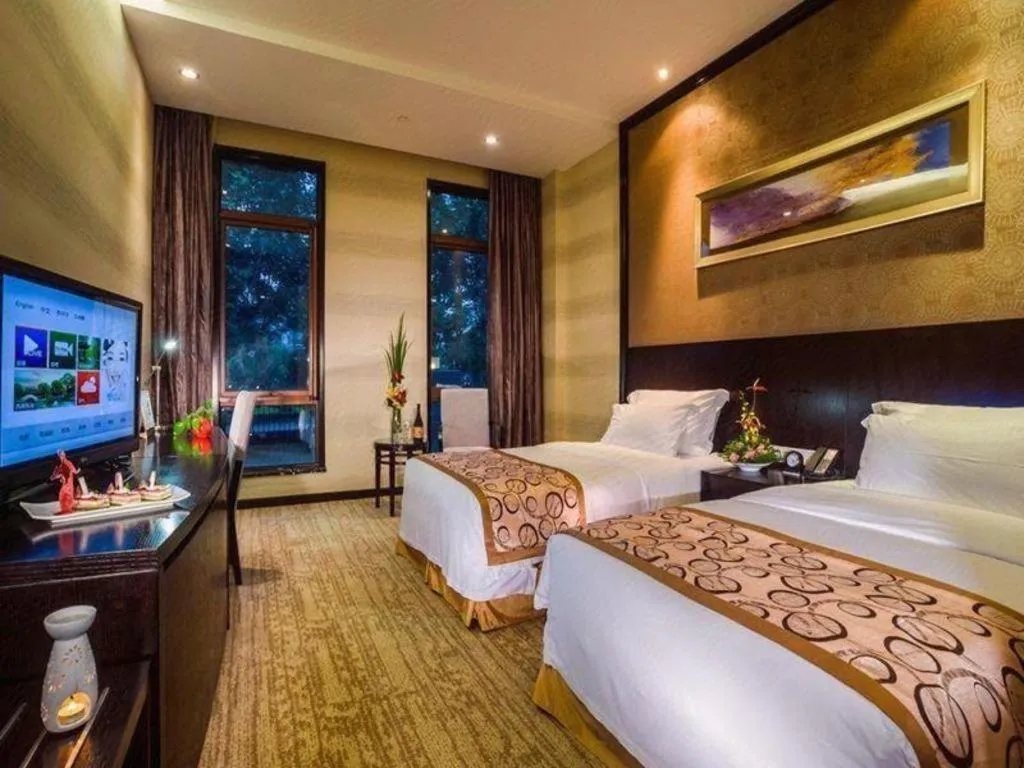 Bed in Hangzhou Xixi Nade Runzeyuan Hotel