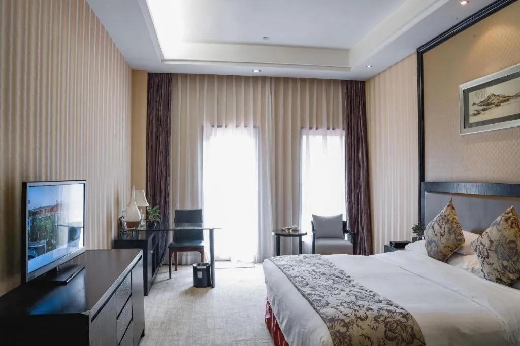 Bed in Hangzhou Xixi Nade Runzeyuan Hotel