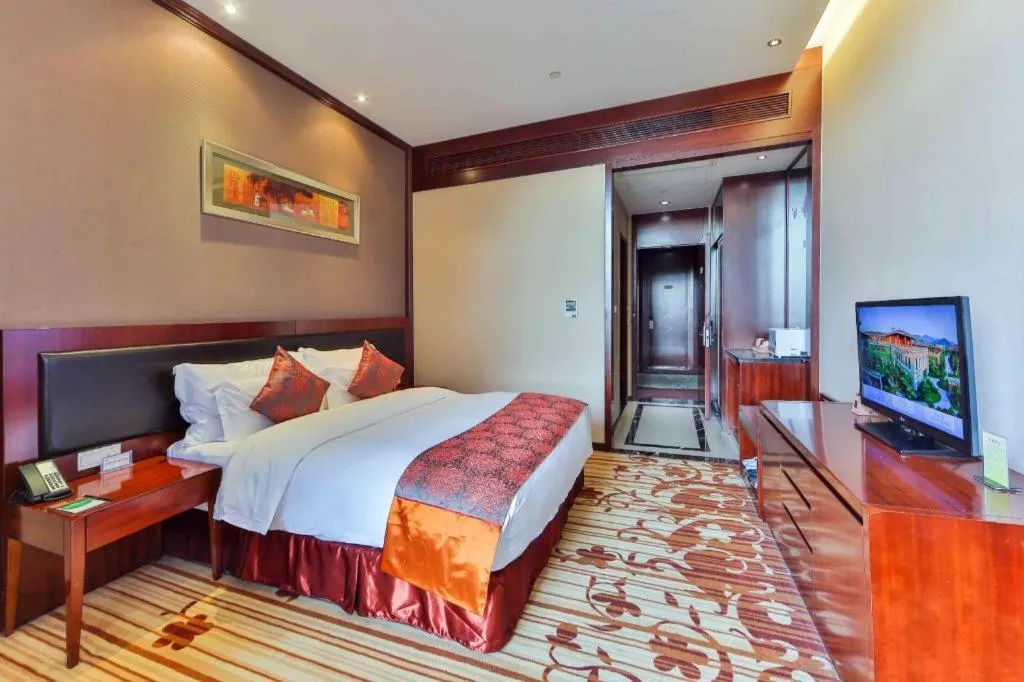 Bed in Hangzhou Xixi Nade Runzeyuan Hotel