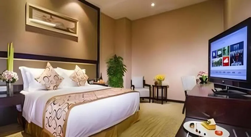 Bed in Hangzhou Xixi Nade Runzeyuan Hotel