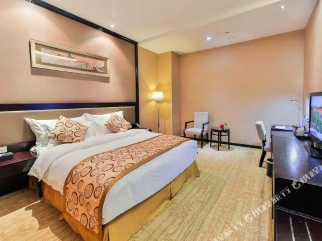 Bed in Hangzhou Xixi Nade Runzeyuan Hotel