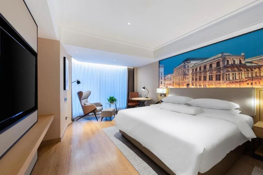 Bed in Vienna Hotel Tianjin Guizhou Road Branch