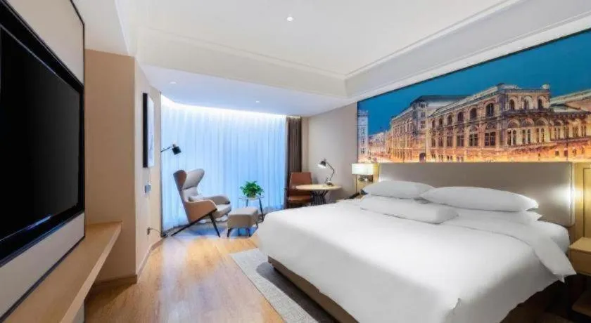 Bed in Vienna Hotel Tianjin Guizhou Road Branch