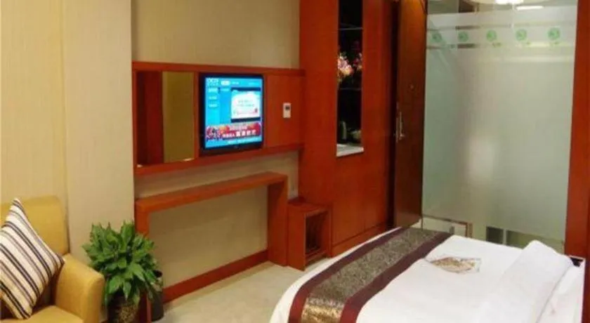 Bed in Sunparkview Hotel Shanghai