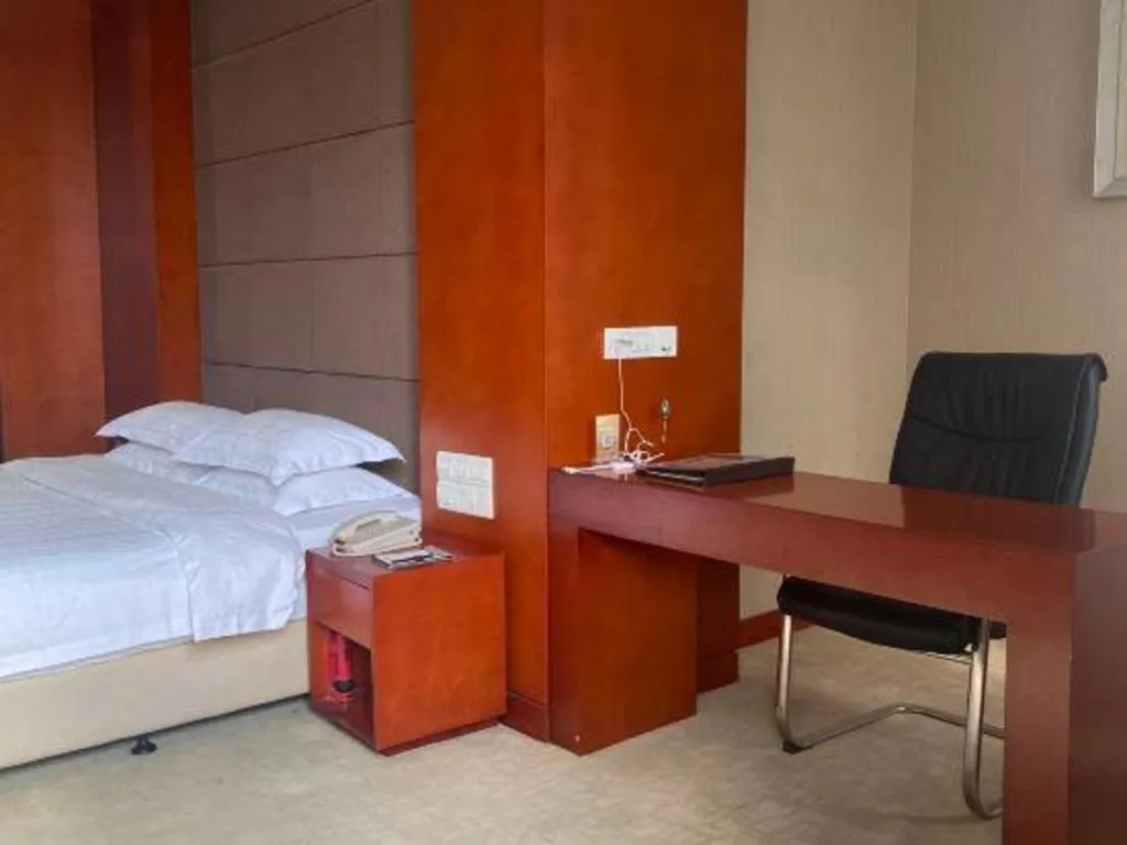 Bed in Sunparkview Hotel Shanghai