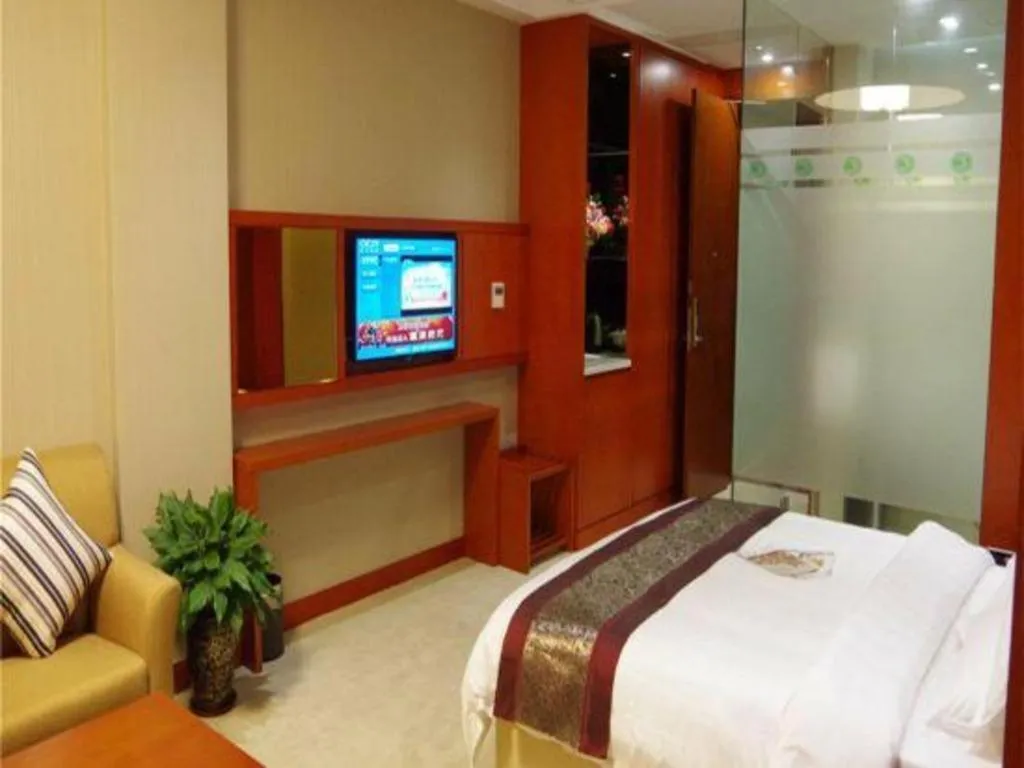 Bed in Sunparkview Hotel Shanghai