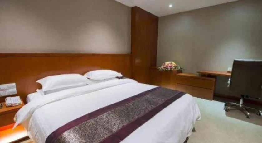 Bed in Sunparkview Hotel Shanghai