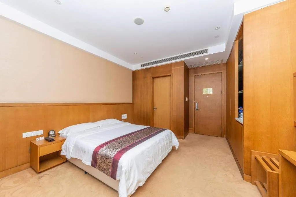 Bed in Sunparkview Hotel Shanghai