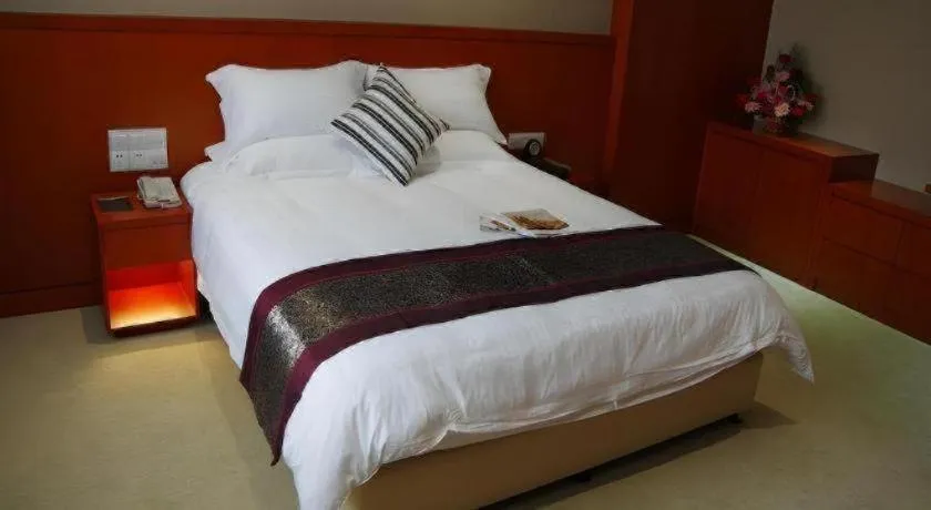 Bed in Sunparkview Hotel Shanghai