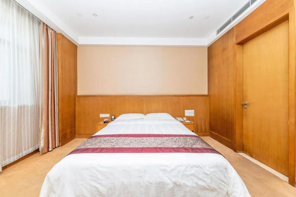 Bed in Sunparkview Hotel Shanghai