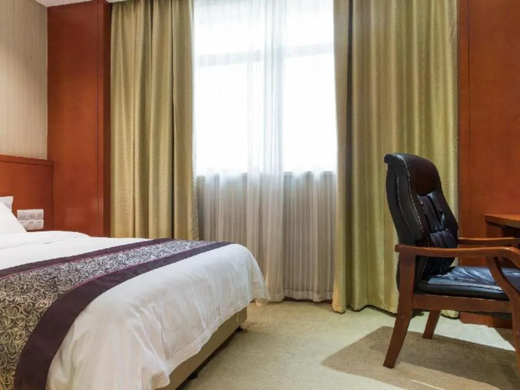 Bed in Sunparkview Hotel Shanghai