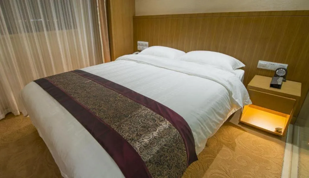 Bed in Sunparkview Hotel Shanghai