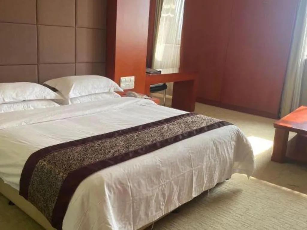 Bed in Sunparkview Hotel Shanghai