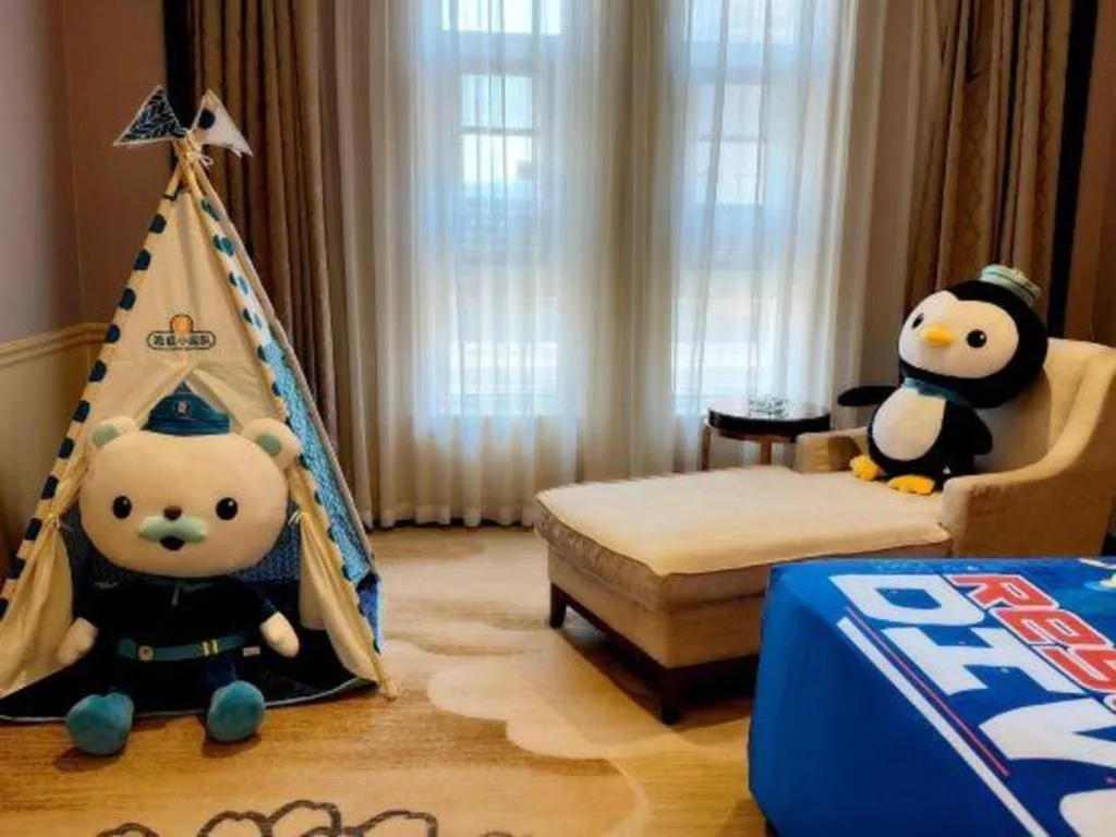 Bed in Linyi Blue Horizon International Hotel Yi He