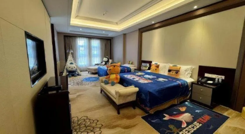 Bed in Linyi Blue Horizon International Hotel Yi He