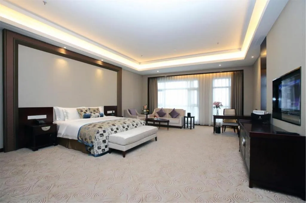 Bed in Linyi Blue Horizon International Hotel Yi He