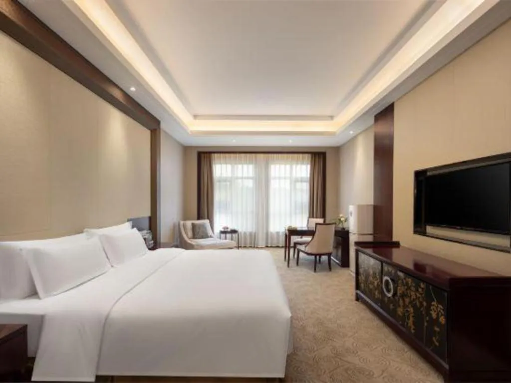 Bed in Linyi Blue Horizon International Hotel Yi He