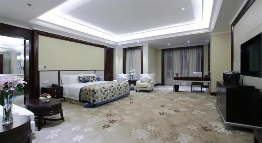 Bed in Linyi Blue Horizon International Hotel Yi He