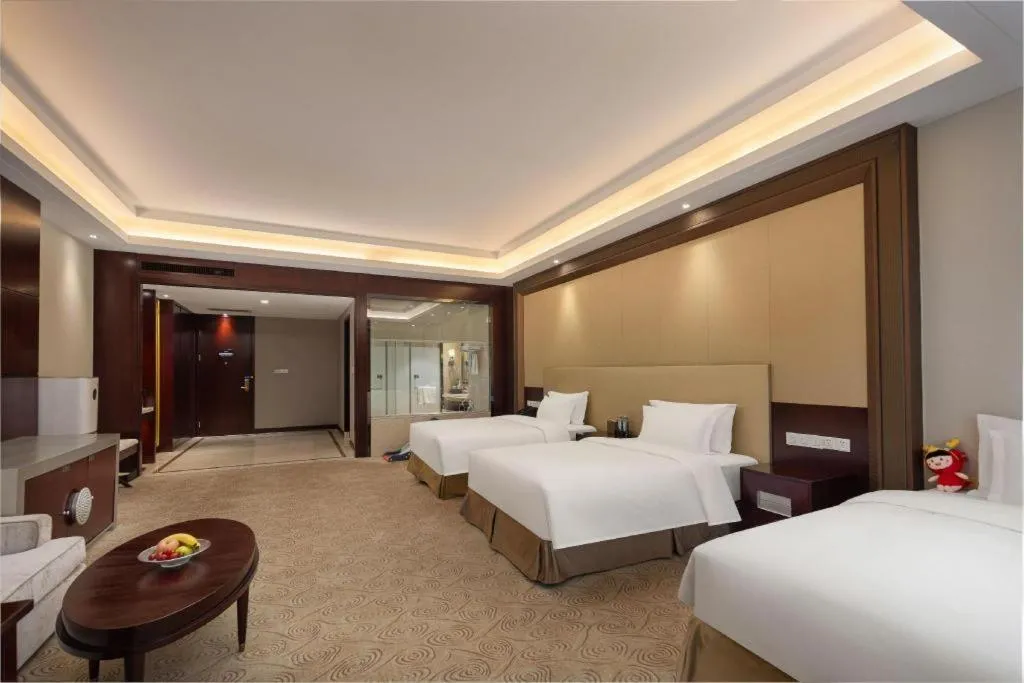 Bed in Linyi Blue Horizon International Hotel Yi He