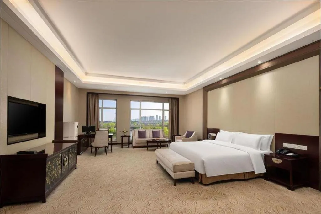 Bed in Linyi Blue Horizon International Hotel Yi He