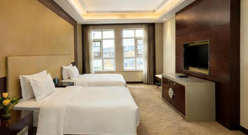 Bed in Linyi Blue Horizon International Hotel Yi He