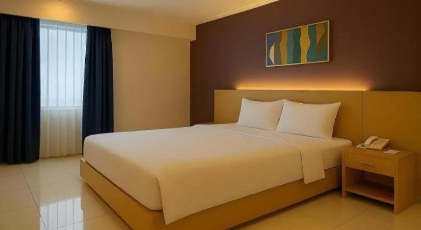 Bed in Borneo Hotel