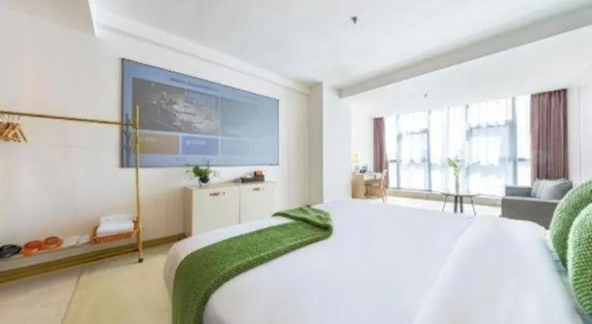 Bed in Boke Boutique Hotel Shenzhen Longgang